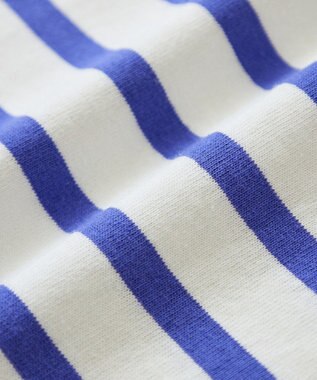 Green Parks ボーダーゆるチュニック Purple