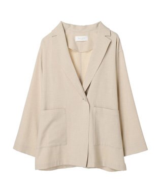 Green Parks イージーテーラードカラージャケット Light Beige