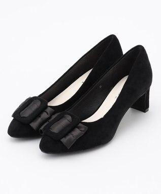 TOCCA BUCKLE RIBBON PUMPS パンプス ブラック系