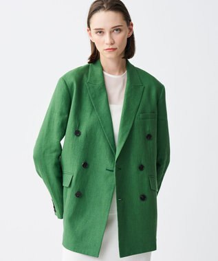 uncrave トリコットシフォン ハーフスリーブカットソー オフ