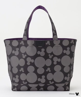 Y'SACCS 【Disney Collection】シルエットプリントトートバッグ　Mサイズ パープル