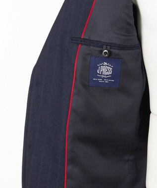 J.PRESS MEN 【CUBA BEACH GENTRY】サキソニーストライプ スーツ ネイビー系2