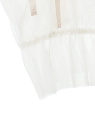 Green Parks ｄａｚｚｌｉｎ　チュールビスチェ Off White