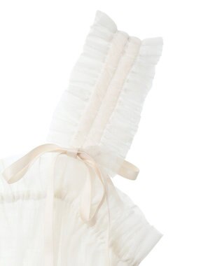 Green Parks ｄａｚｚｌｉｎ　チュールビスチェ Off White