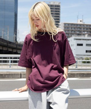WEGO 【ユニセックス着用ITEM】ボーダーリンガーT（SS） レッドボーダー