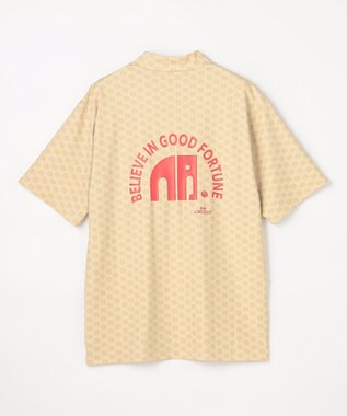 PW CIRCULUS 【MEN】エレファント ドットモックネック ゴルフ ベージュ系5