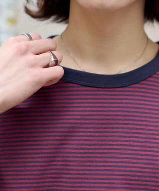 WEGO 【ユニセックス着用ITEM】ボーダーリンガーT（SS） レッドボーダー
