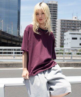 WEGO 【ユニセックス着用ITEM】ボーダーリンガーT（SS） レッドボーダー