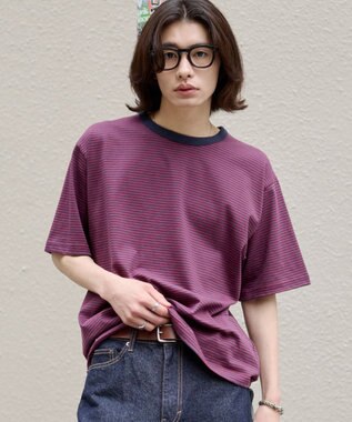 WEGO 【ユニセックス着用ITEM】ボーダーリンガーT（SS） レッドボーダー