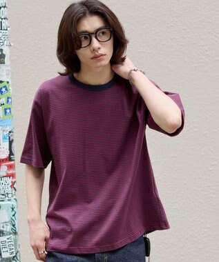 WEGO 【ユニセックス着用ITEM】ボーダーリンガーT（SS） レッドボーダー