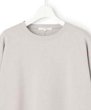 23区 【SLOW/一部店舗限定】ライトダンボール ドルマンスリーブ カットソー ライトグレー