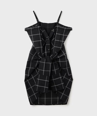 GRACE CONTINENTAL オーガン2WAYシャツ ブラック