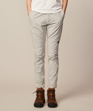 JOSEPH ABBOUD MOUNTAIN 【レディースシルエット・2WAYストレッチ/撥水】コーデュラ クライミング パンツ ライトグレー系