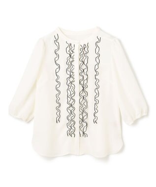 TOCCA 【消臭】PROMISE RIBBON ROSETTE ブラウス オフ