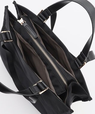 LA BAGAGERIE 縦長スクエアトート ブラック