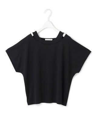 ICB 【UVケア・吸水速乾・洗える】ライクレイヤードTEE ブラック系