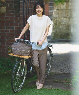 ANY L 【ウエストゴム/ストレッチ】大人の７daysデイリーパンツ グレー系