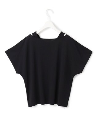 ICB 【UVケア・吸水速乾・洗える】ライクレイヤードTEE ブラック系