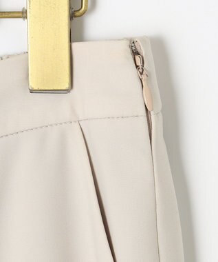 ANY SIS 【セットアップ対応】セレモニーダブルクロス テーパード パンツ ベージュ