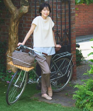 ANY L 【ウエストゴム/ストレッチ】大人の７daysデイリーパンツ グレー系