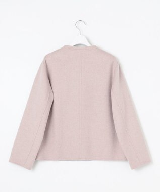 J.PRESS LADIES L 【リバーシブル】ウールナイロン リバー ショート コート ベージュ系