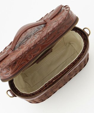GRACE CONTINENTAL BasketVCbag ダークブラウン