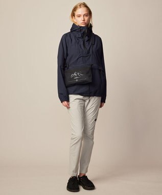 JOSEPH ABBOUD MOUNTAIN 【レディースシルエット・2WAYストレッチ/撥水】コーデュラ クライミング パンツ ライトグレー系