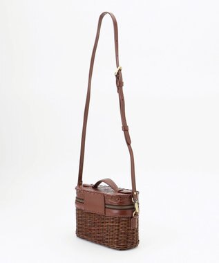 GRACE CONTINENTAL BasketVCbag ダークブラウン
