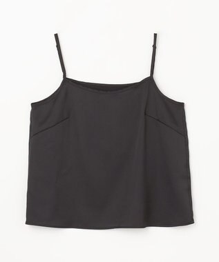 GRACE CONTINENTAL ドットラッフルブラウス ブラック