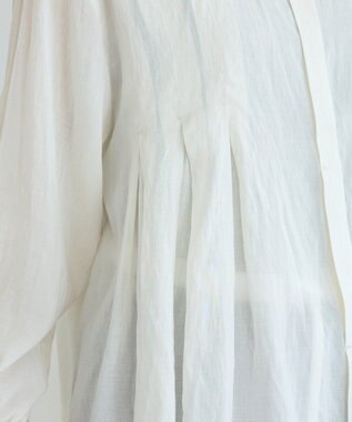 CRAFT STANDARD BOUTIQUE ヴィンテージボイルタックフレアシャツ Off White