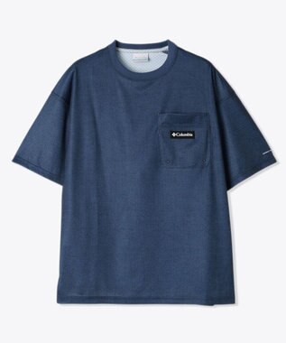 Columbia Columbia/ ポーラーパイオニアパターンドショートスリーブ /コロンビア Collegiate Navy Denim