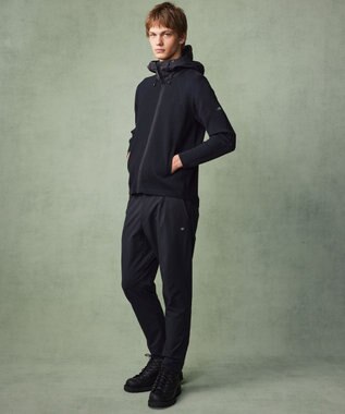 JOSEPH ABBOUD MOUNTAIN 【7ポケット/撥水性/ソフト】ハイパワー2WAYストレッチパンツ ブラック系