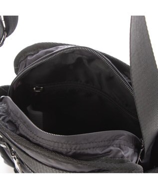 Y'SACCS 【Y’SACCS vous et】リップストップナイロンポシェット ブラック