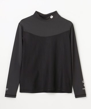 PW CIRCULUS 【WOMEN】UVメッシュコンビハイネックインナーシャツ  ゴルフウェア レディース