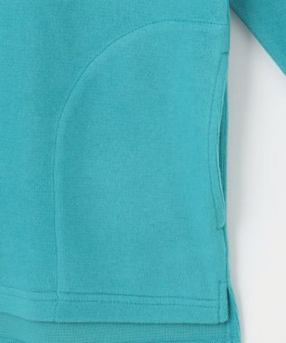 23区GOLF 【23Fondation/WOMEN】【吸湿発熱】モックネック プルオーバー ピーコックグリーン系