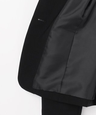 J.PRESS LADIES S 【リクルート対応】セラータカームスキン テーラード ジャケット ブラック系