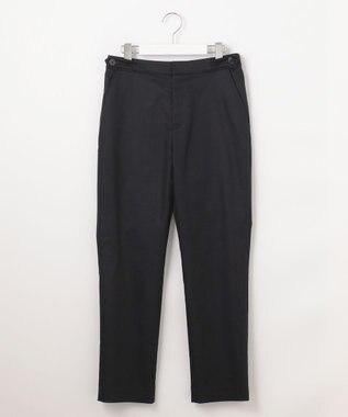 J.PRESS LADIES 【WEB限定・洗える】シャンブレーサテン テーパード パンツ 【WEB限定】ネイビー系