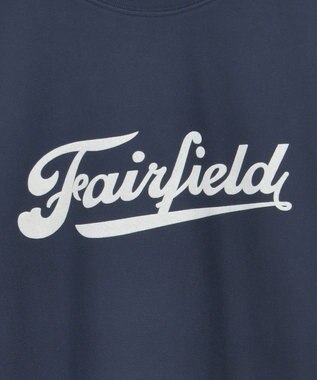 AMERICAN HOLIC Fairfield フロッキースウェットプルオーバー Navy