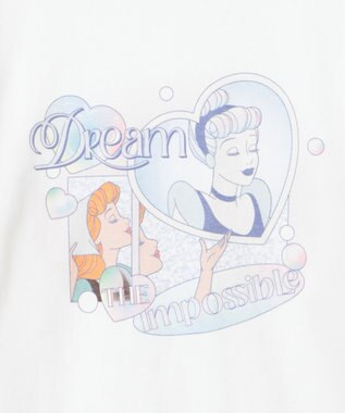 earth music&ecology シンデレラ／プリントロンＴＥＥ White