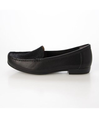 ing <ing>モカシューズ ブラック