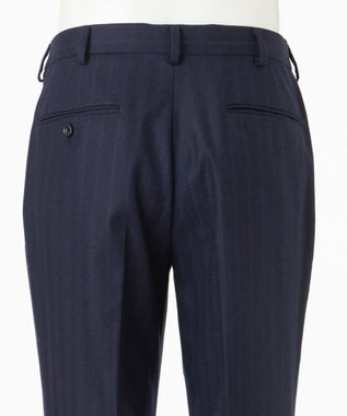 J.PRESS MEN 【CUBA BEACH GENTRY】サキソニーストライプ スーツ ネイビー系2