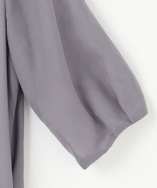 J.PRESS LADIES 【洗える】ブライトスパンボイル ワンピース グレージュ系