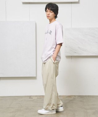 J.PRESS YORK STREET 【UNISEX】ナイロンタスランドライストレッチワッシャー イージーパンツ ベージュ系