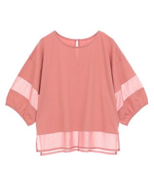 Green Parks ・ＥＬＥＮＣＡＲＥ　ＤＵＥ　シアーキリカエプルオーバー Pink