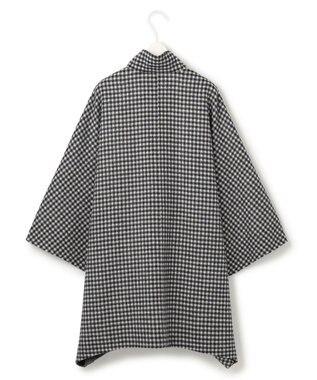 ICB WoolRever ポンチョコート チェック系