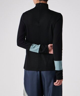 Paul Smith コントラストカラー ハイネック カットソー ブラック