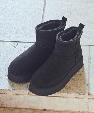 earth music&ecology ＯＲｉｅｎｔａｌ　ＴＲａｆｆｉｃ　ムートンタッチブーツ