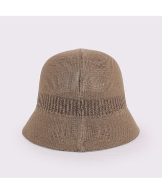 ATRENA リブニットハット グレージュ