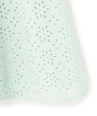 TOCCA 【00サイズあり・洗える・消臭】FLOWER STORM ドレス ミント系