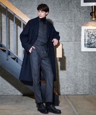 JOSEPH HOMME LIGHT COMFORT WOOL SHIRT グレー系